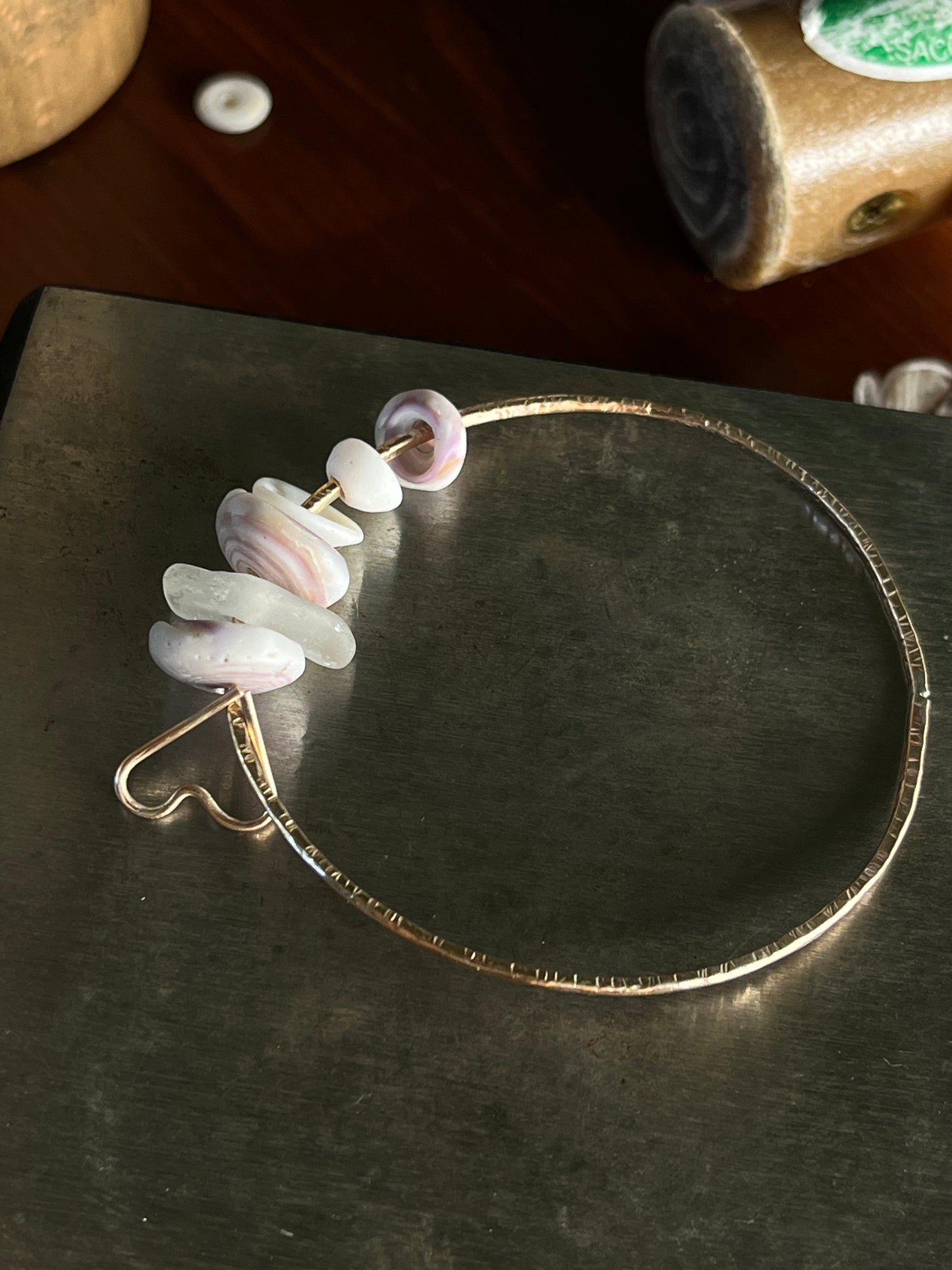 Hawaiian Seashell Bangle