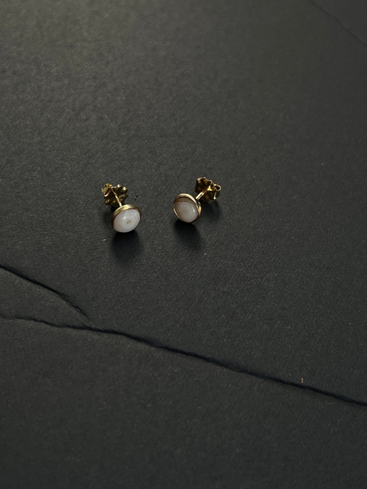 14k gf Mini Puka Shell Studs