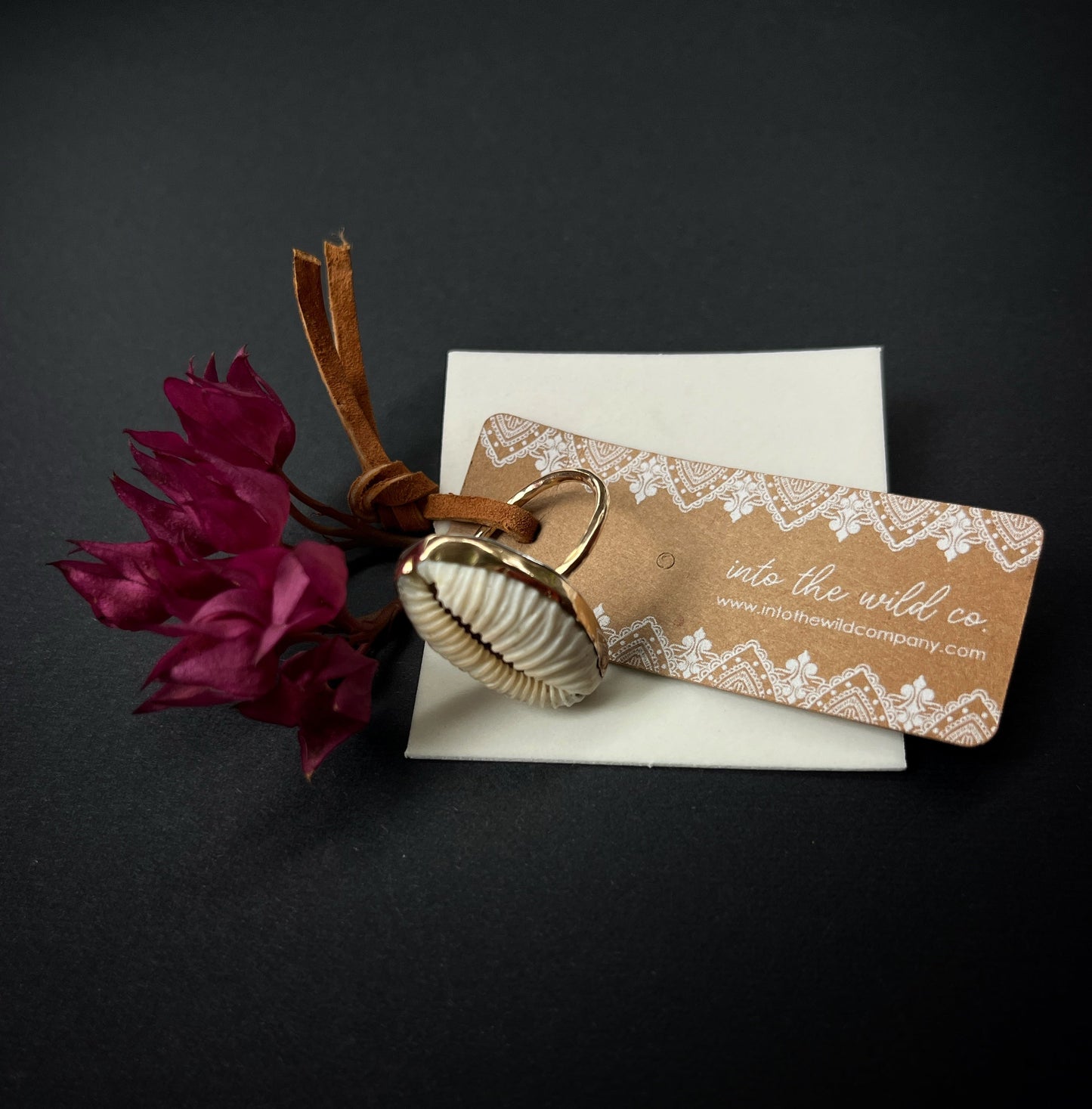 Granulated Cowrie Ring MTO