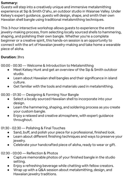 Private Group Workshops