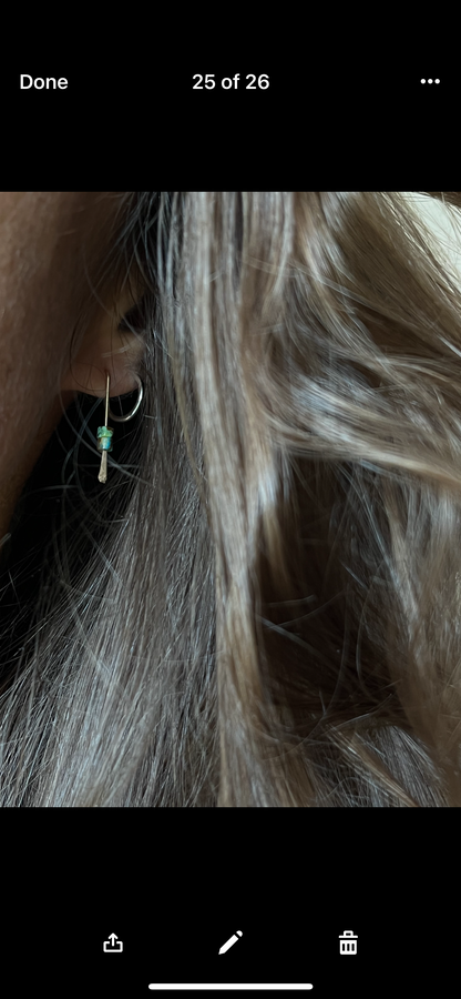 Signature Gold Hoops